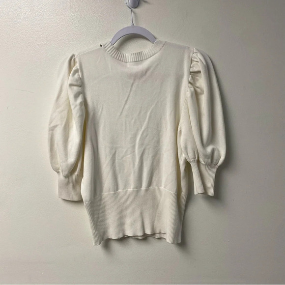 S’Edge Jovie Sweater in Winter White Size‎ Medium - Picture 4 of 5
